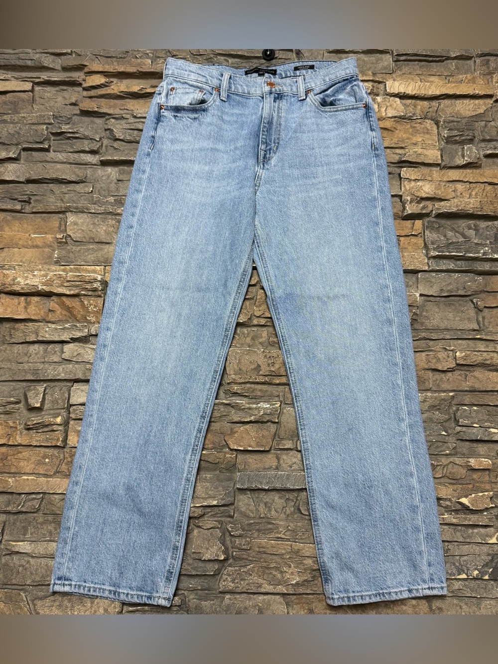 Modern American Highland Boyfriend Jeans Womens 26 Blue Medium Wash Casual Denim